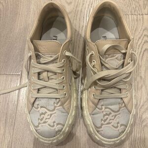 Fendi Women's Beige Sneakers